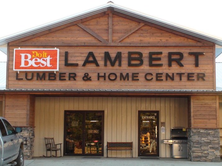 Lambert Lumber & Home Center Shopping in Broken Bow