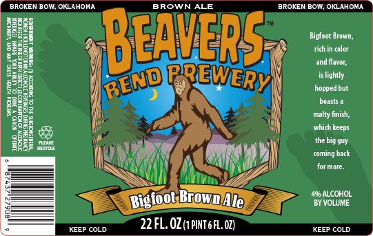 beavers bend_bigfoot brown ale